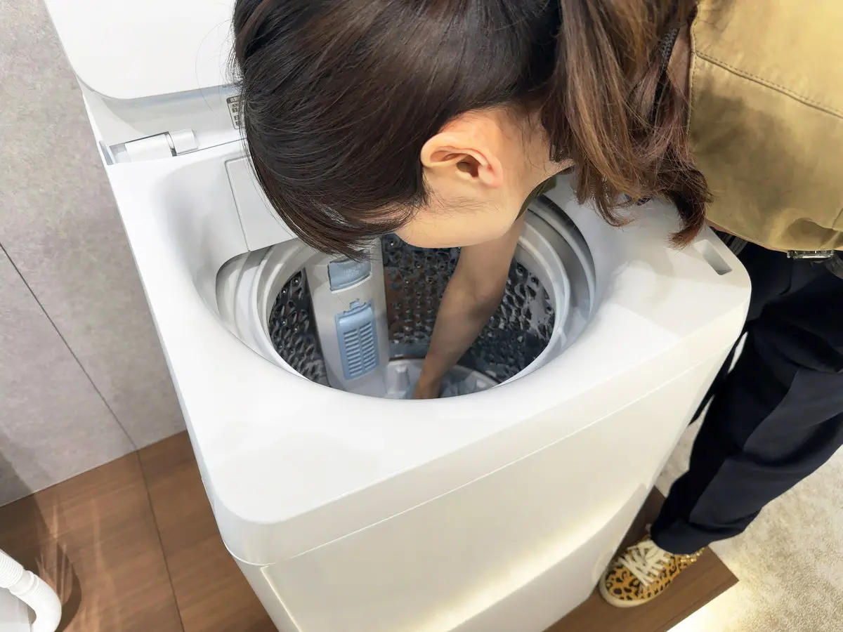 一人暮らしが待望!ハイセンスから5.5kgタテ型洗濯機で日本初と 一人暮らしが待望!ハイセンスから5.5kgタテ型洗濯機で日本初と